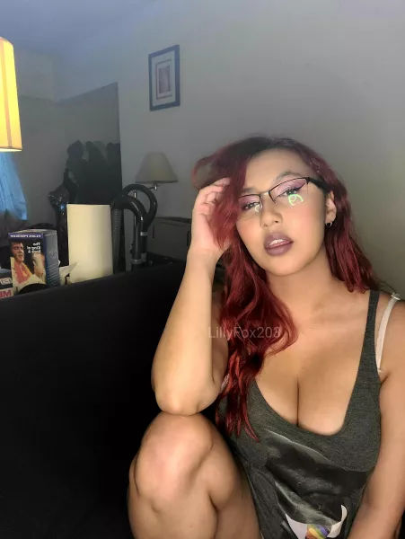 Join me on this couch? [F]