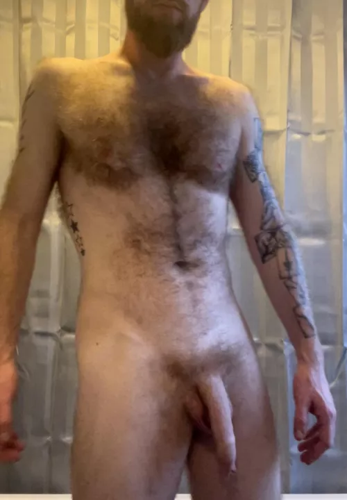 Just another Monday morning with my dick out!
