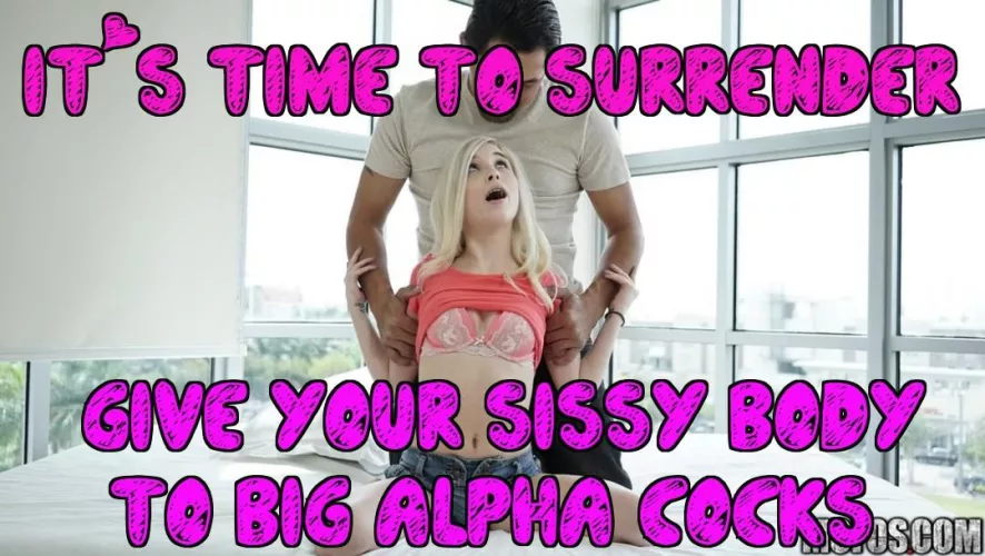 Just give up, your feminization is inevitable 💁‍♀️