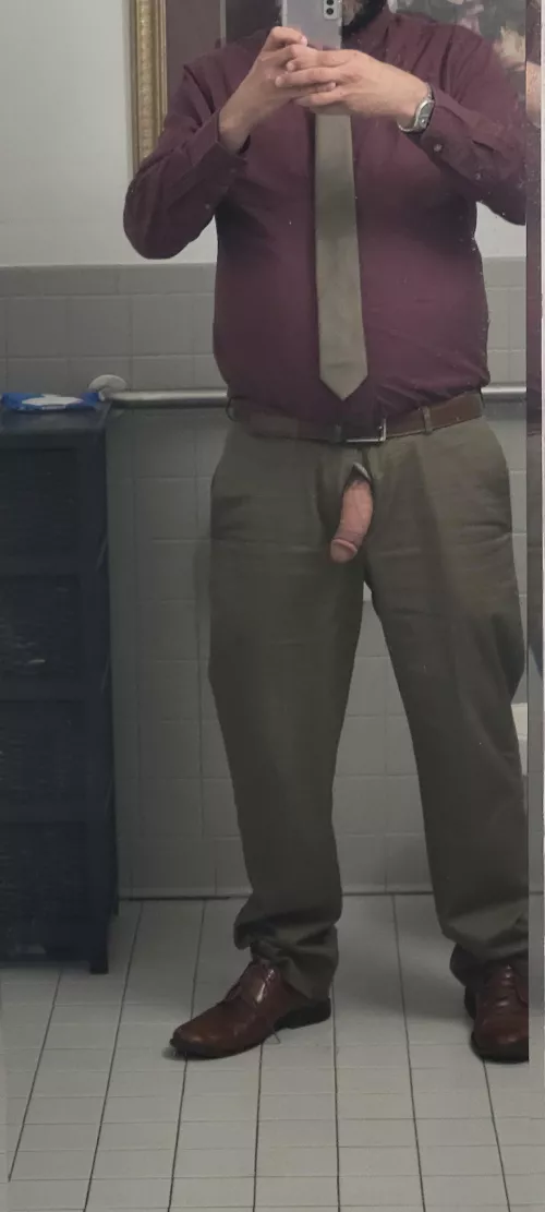 Just hanging out at work.