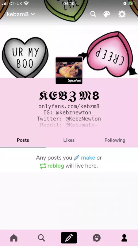 Just made a tumblr! Please give me a follow!