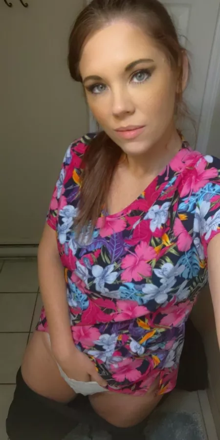 Just playing a little bit in the bathroom 😜