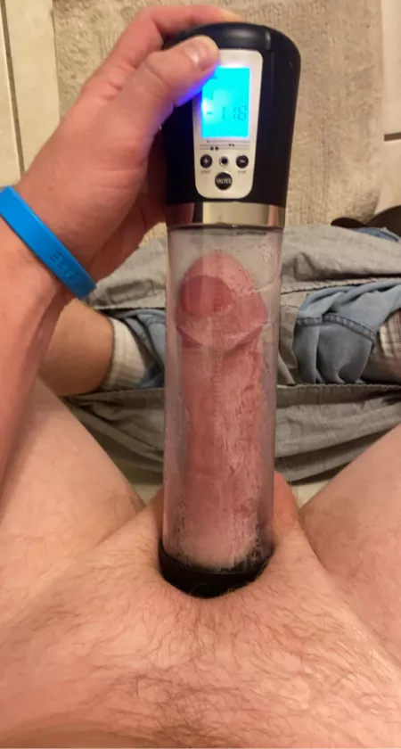 Just started pumping to improve EQ. Tube is 8”