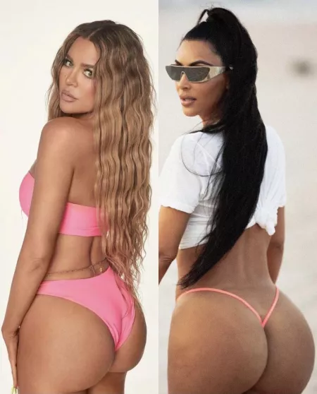 Kim or Khloe🍑
