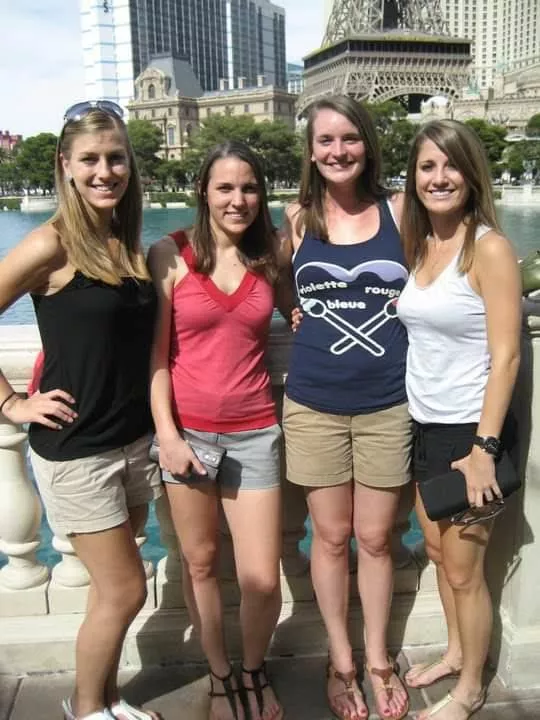 Left to right = Caitlin, Katie, Mallory, Merritt Left to right = Caitlin, Katie, Mallory, Merritt