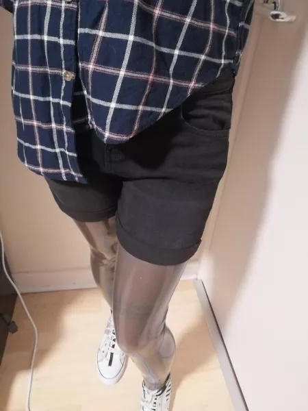 Leggings under denim 💙 [F] [OC]