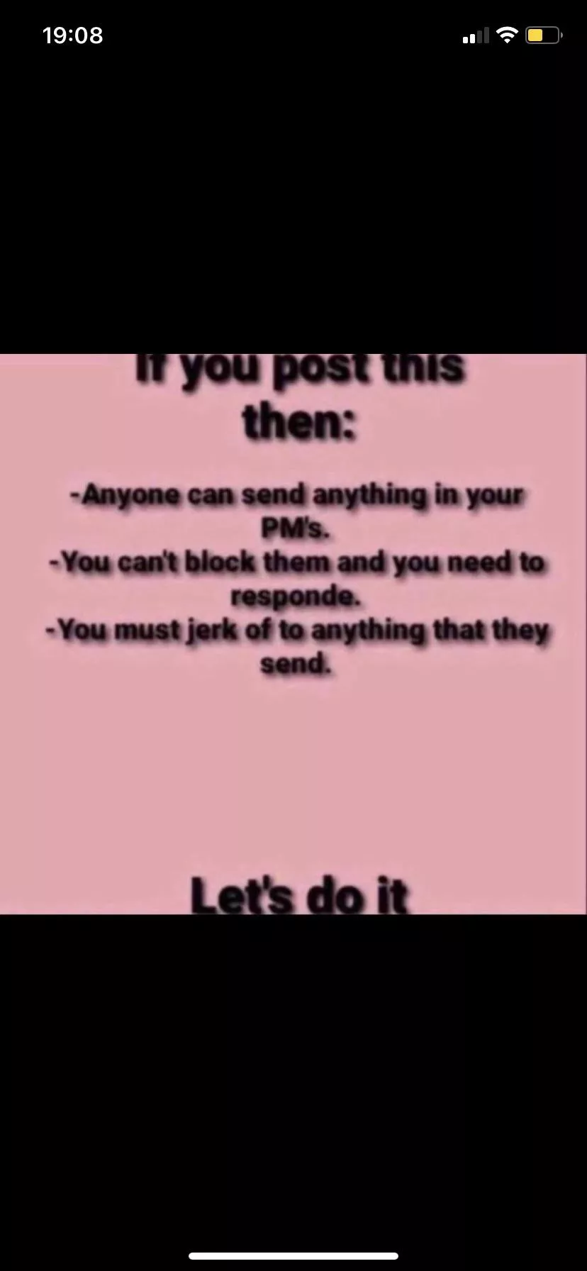 Let’s do it