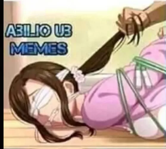 LF color source: 1girl, tied up, blindfolded, brown hair, long hair