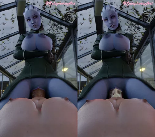 Liara creampied (SelaphoraArt)