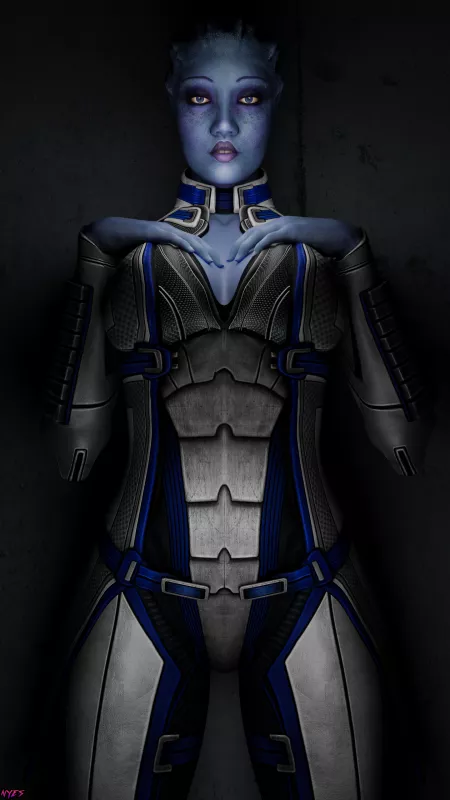 Liara's cleavage (Nyes)