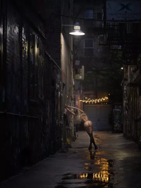 Light in a Dark Alley (OC)