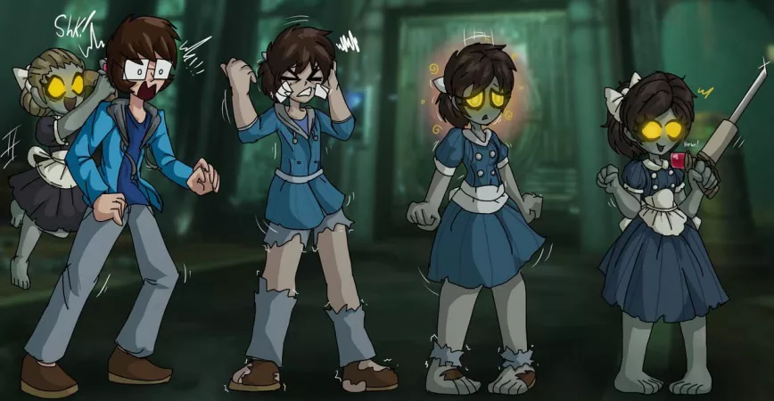 Little sister tg tf by squirmsdworms on deviantart