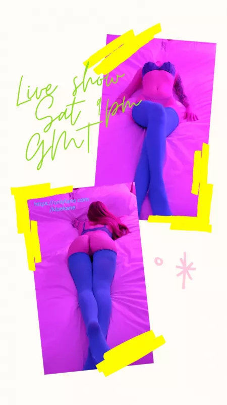 LIVE Oil Show Coming Up! 💦 Hot Redhead Porn Star Kloe Kane 💋