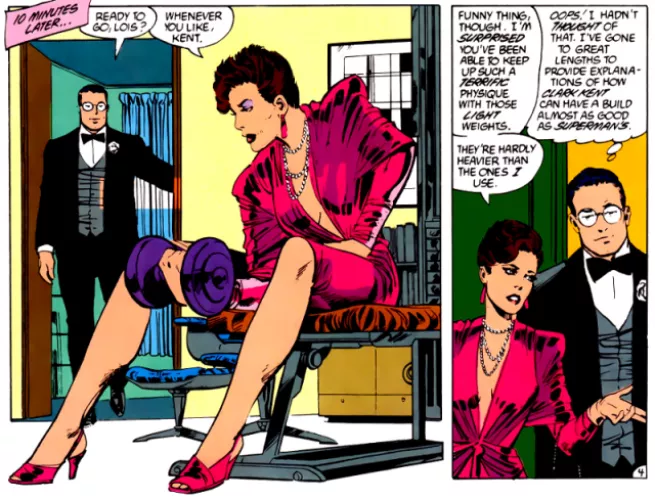 Lois Lane Lifting [The Man of Steel #4]