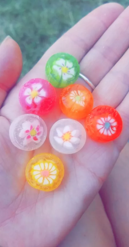 Look at these candies Daddy surprised me with today! They're so yummy!