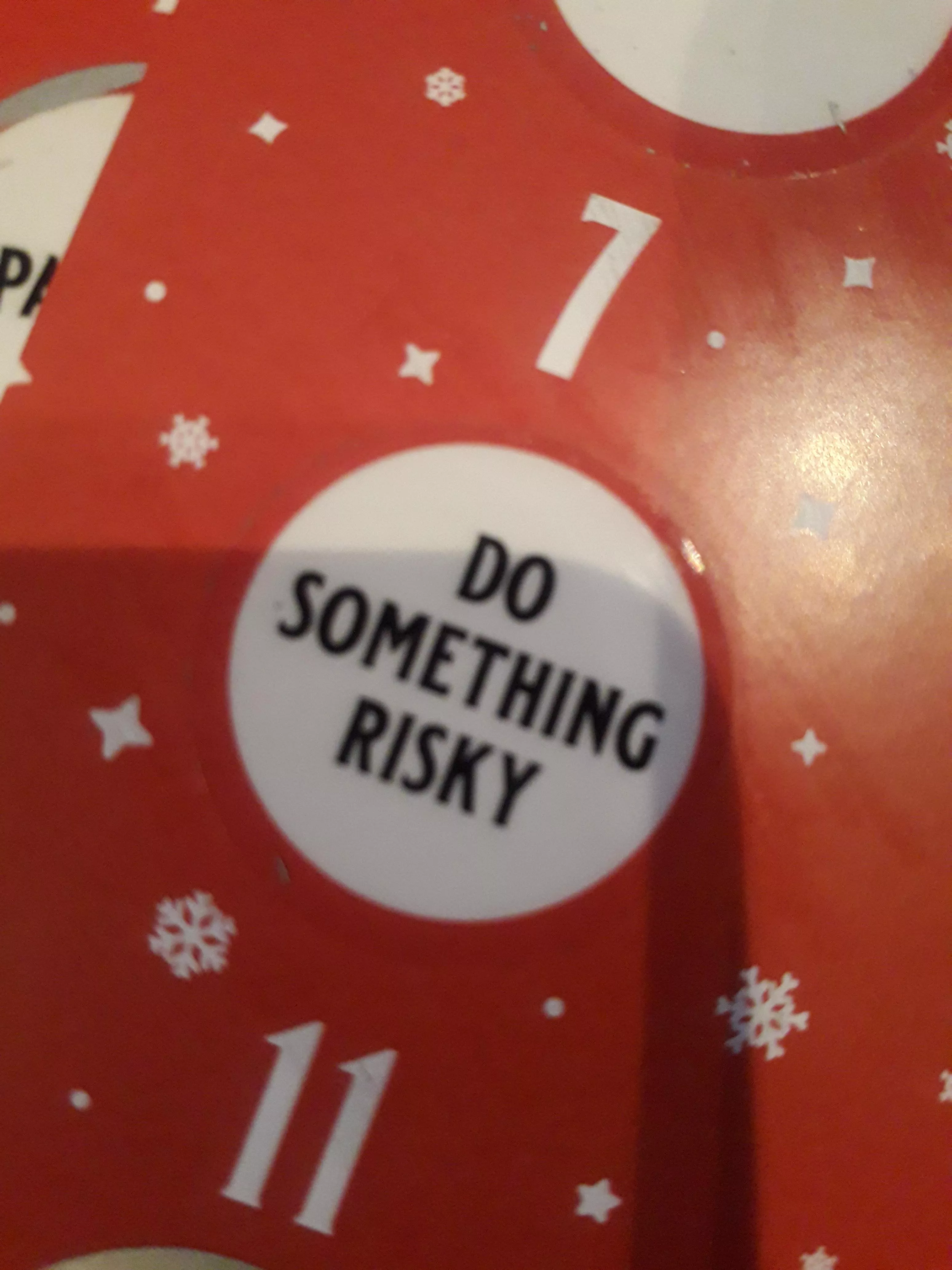 Looking for some crazy ideas: Today's kink calendar requires me to Looking for some crazy ideas: Today's kink calendar requires me to
