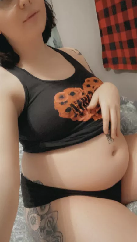 Looking like I’m due next Thursday 😂