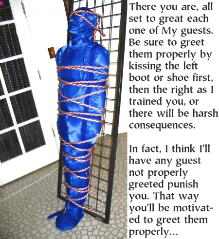 Looks highly motivated.