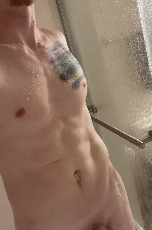 [M] Shower beer off screen