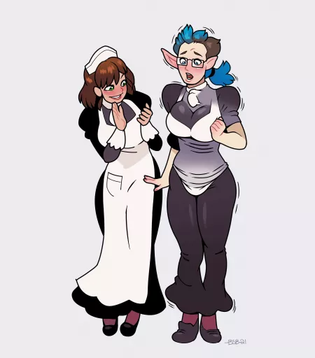 Made to Maid by Blackshirtboy (MTF/TGTF)