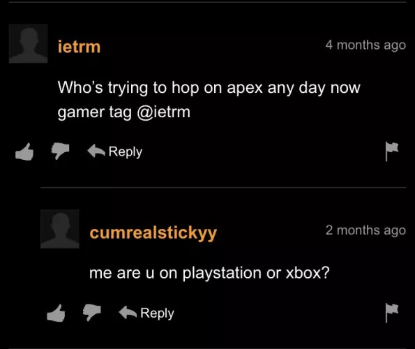 Man just wants to squad up