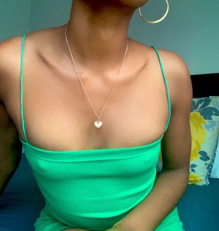 Maybe I should wear green more often…