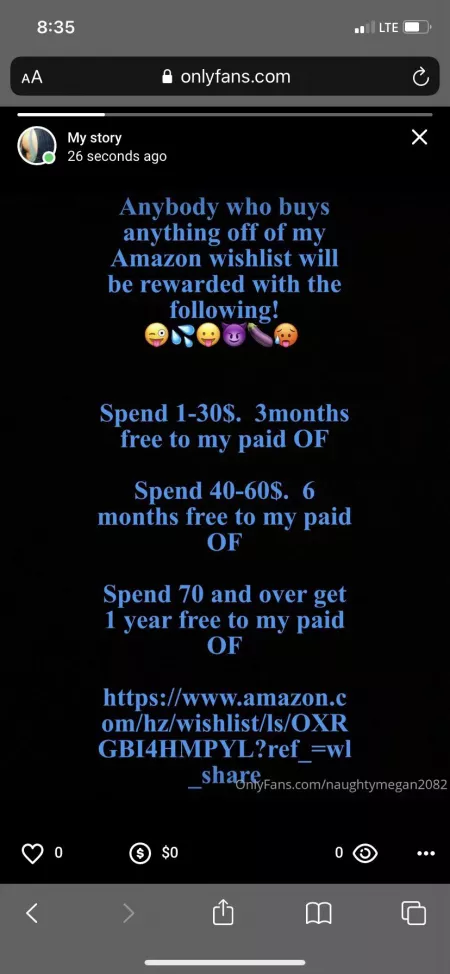 Membership to my OF on me 😜😜details in pictures and link in comments
