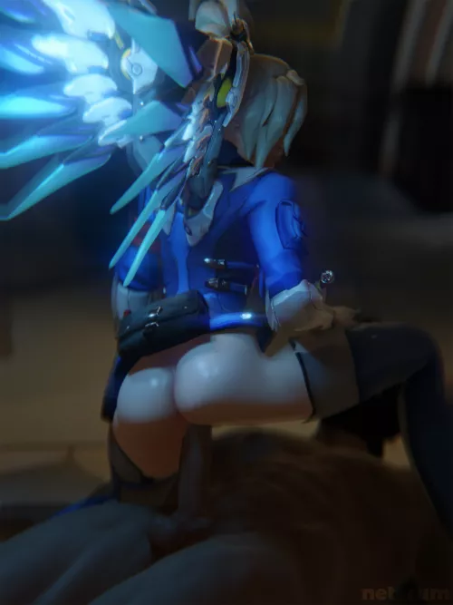 Mercy knows how to deal with intruders (netcrum) [Overwatch]