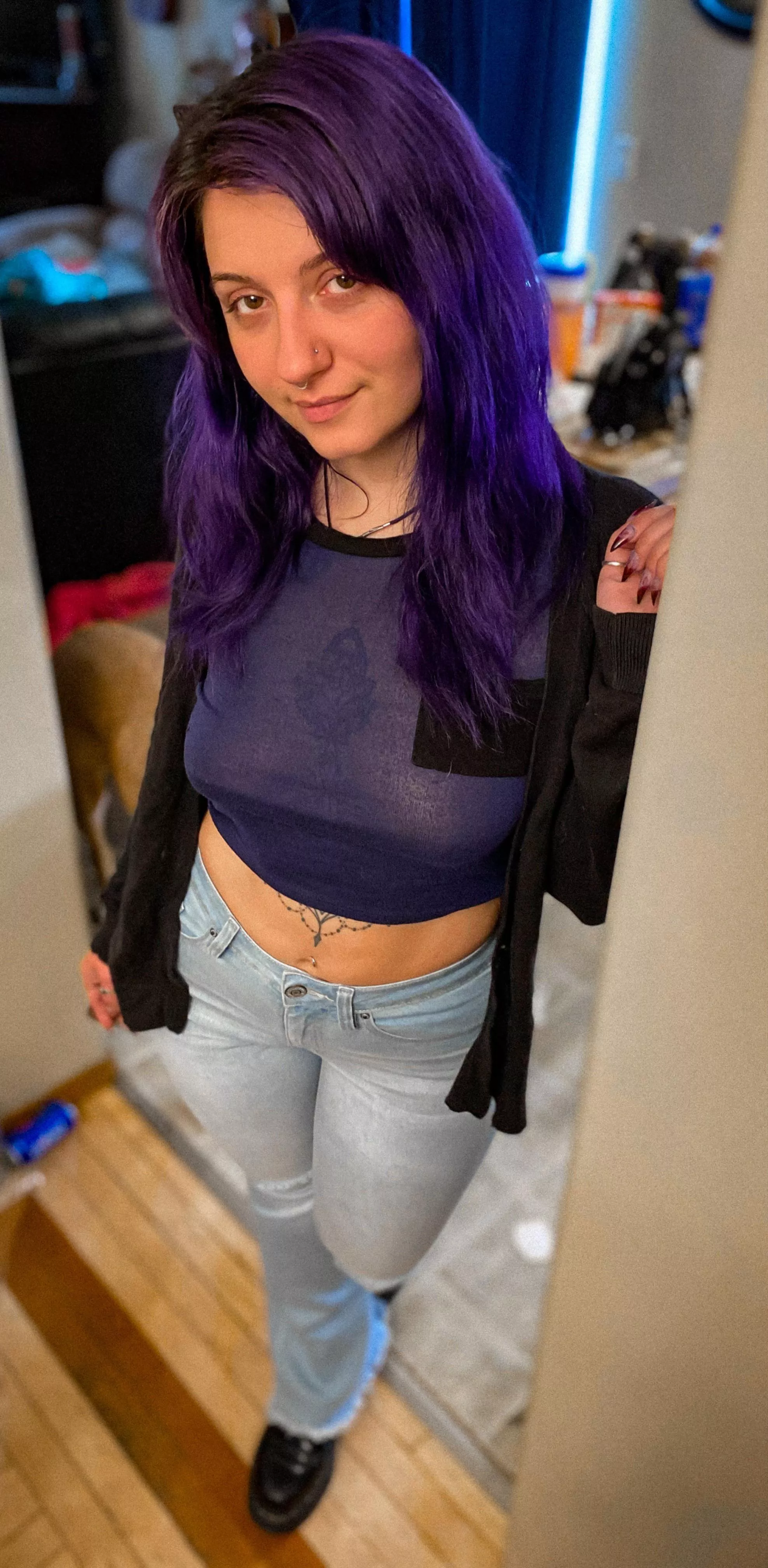 Mind if I go out shopping wearing this? 💜