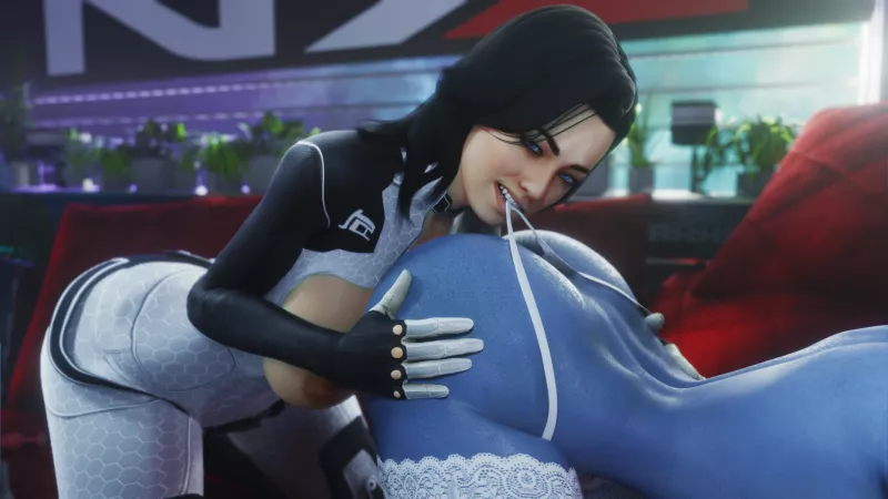 Miranda and Liara (SelfMindSources)