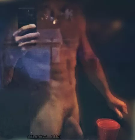 Morning peep show for the early walkers.