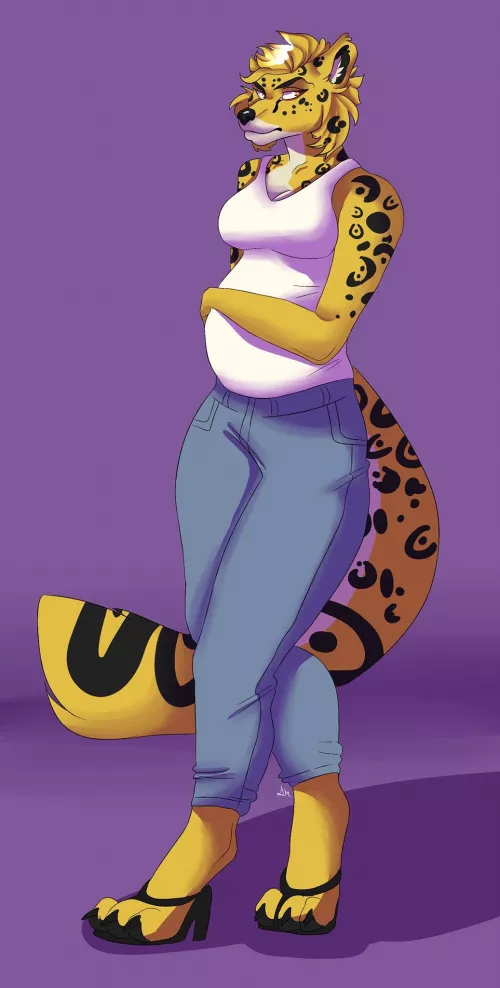 Mornings aren't usually my favorite times of the day, especially at now 9 months pregnant (Portrait of me done by Spear Mint of Etsy)