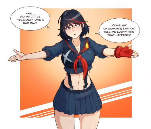 Motherly Ryuuko Cares For You (Sulcate) [Kill La Kill]