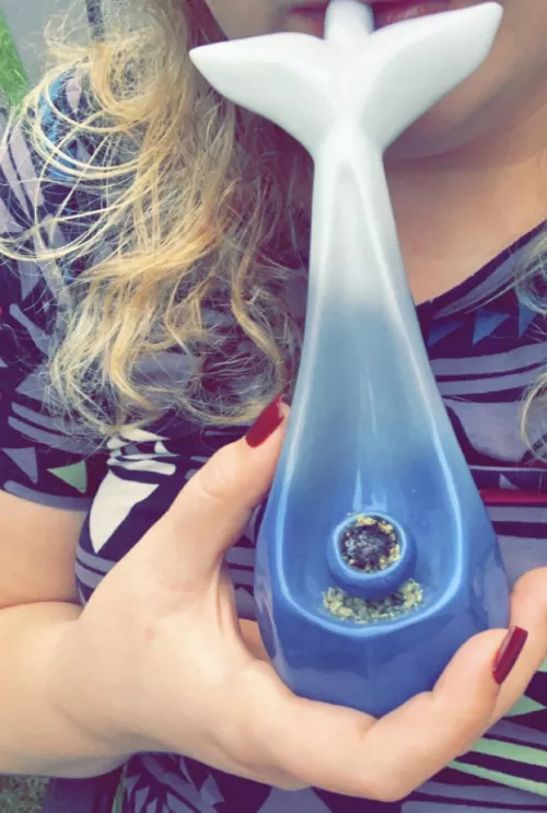 Much better pic of my whale piece, wish it was easier to pack! [F] 34