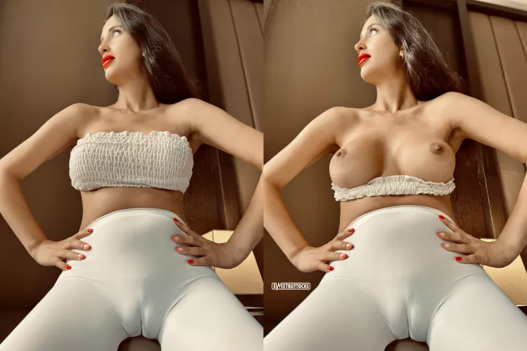 My boob a little bigger then my pussy