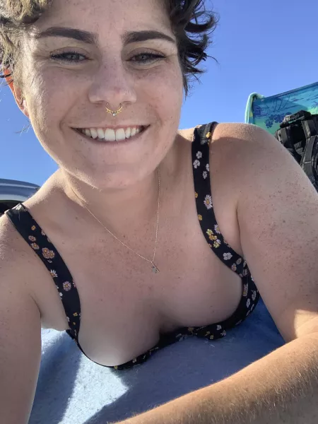 My chest freckles are my favorite 🥰