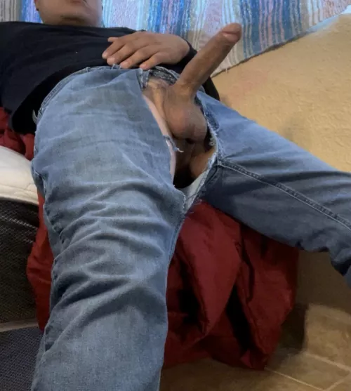 my cock was just too hard..