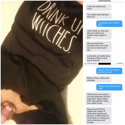 my ex saw my post and told me I need to post again.