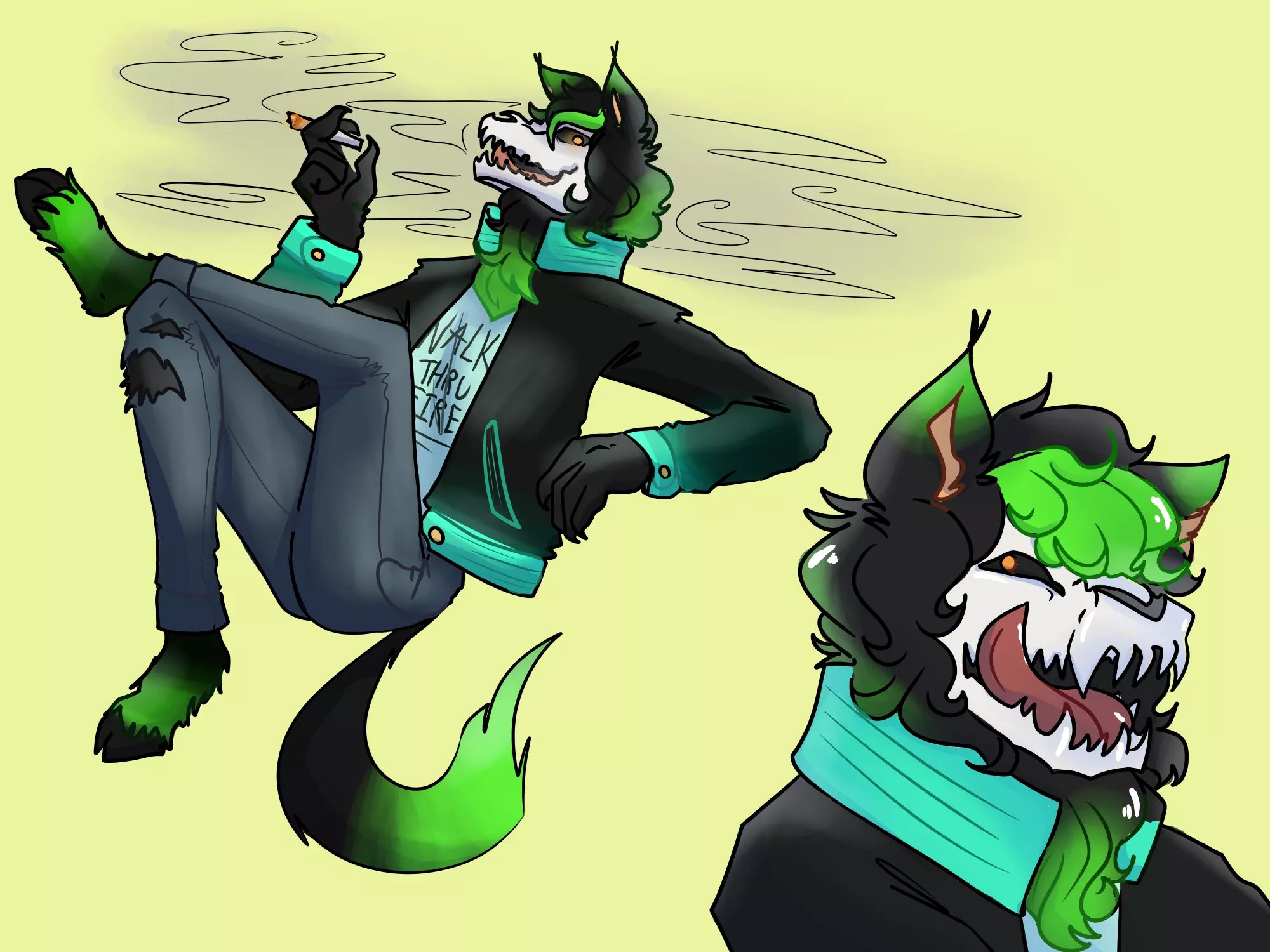 My first fusona!! His name is Dexter, I've been wanting to draw him for a little while, but my friends finally got me to do it :3 I hope you guys like him! I'll post more of him at some point lol. Art by me, of course (commissions are always open) My first fusona!! His name is Dexter, I've been wanting to draw him for a little while, but my friends finally got me to do it :3 I hope you guys like him! I'll post more of him at some point lol. Art by me, of course (commissions are always open)