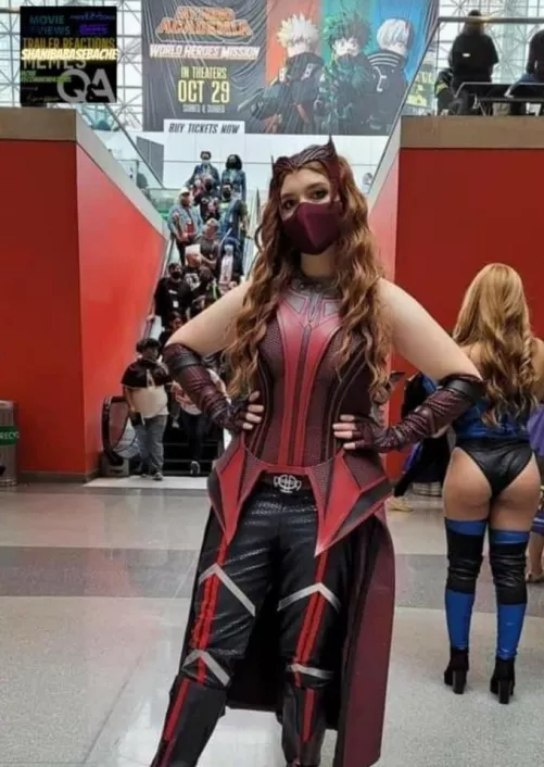 My friend as Wanda