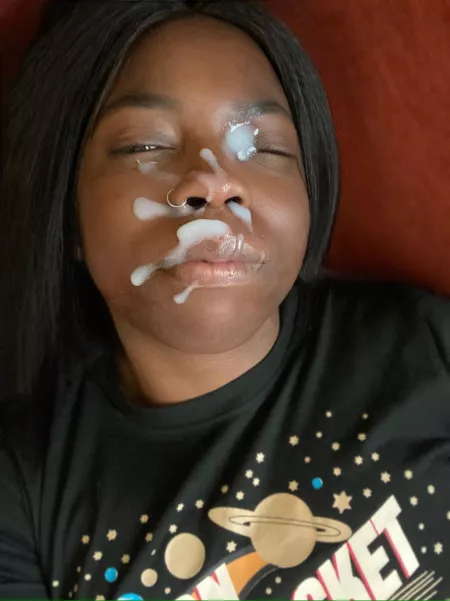 My friend said my face is his favorite place to cum 😋