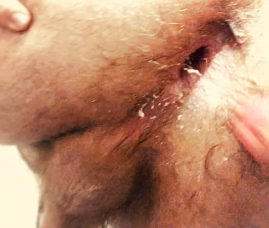 My hole after being used 🤤 fucked myself after with the cum as lube 😘