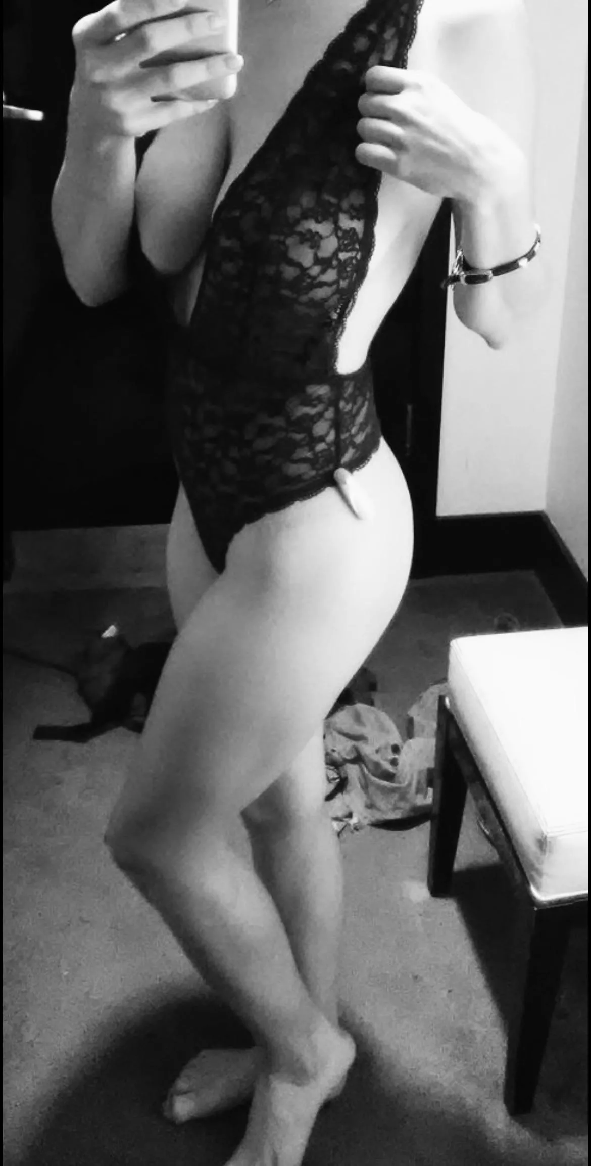 My hot wife took this selfie a while back. She’s 30 and a mom of 3. What do you all think of her fit mom bod? My hot wife took this selfie a while back. She’s 30 and a mom of 3. What do you all think of her fit mom bod?