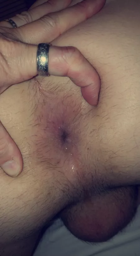 My husband put 3 loads in me before he took this