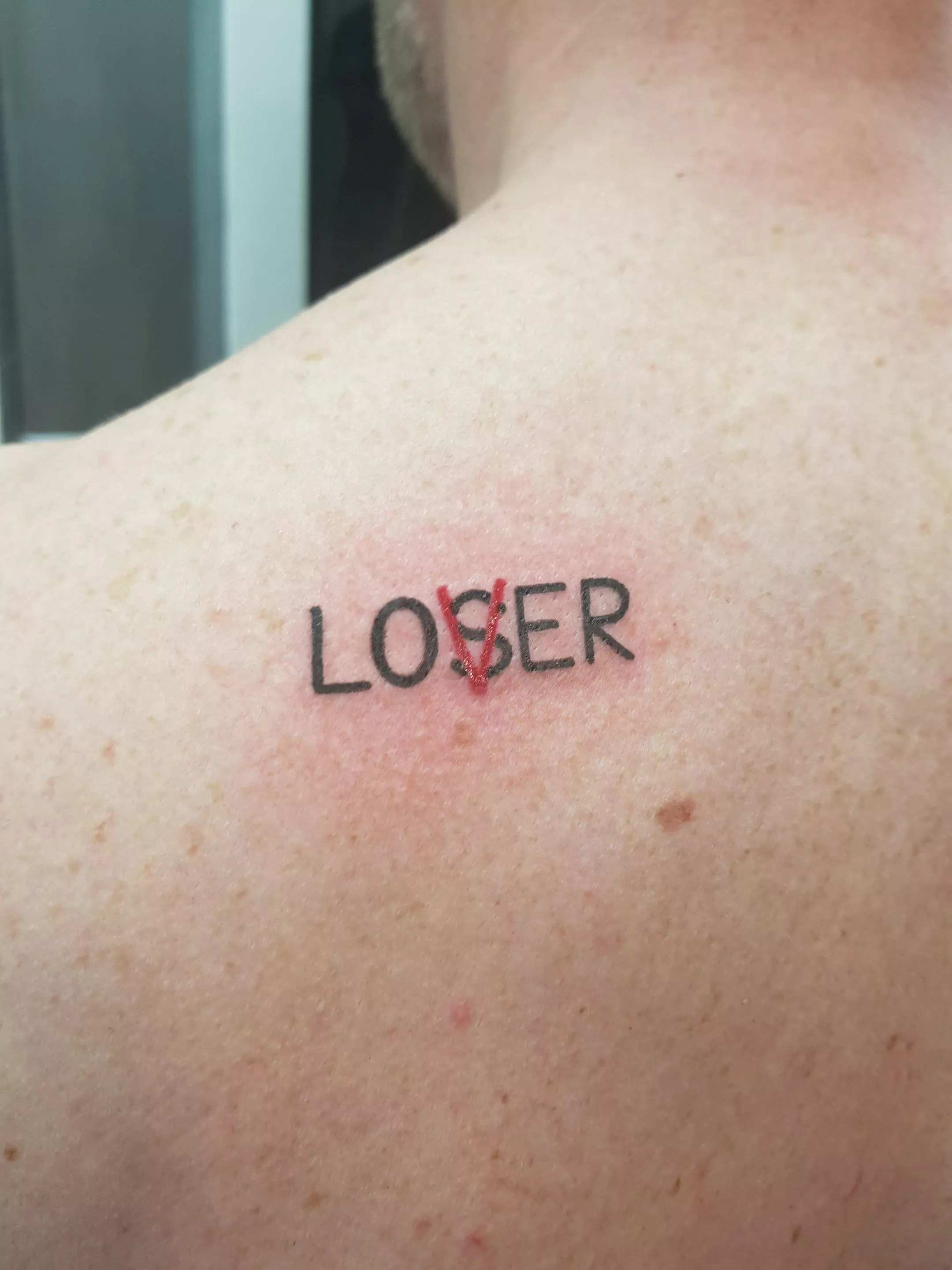 My latest mark for my Goddess. Part punishment for recent failings, but also a symbol of my commitment and determination to do much, much better. My latest mark for my Goddess. Part punishment for recent failings, but also a symbol of my commitment and determination to do much, much better.