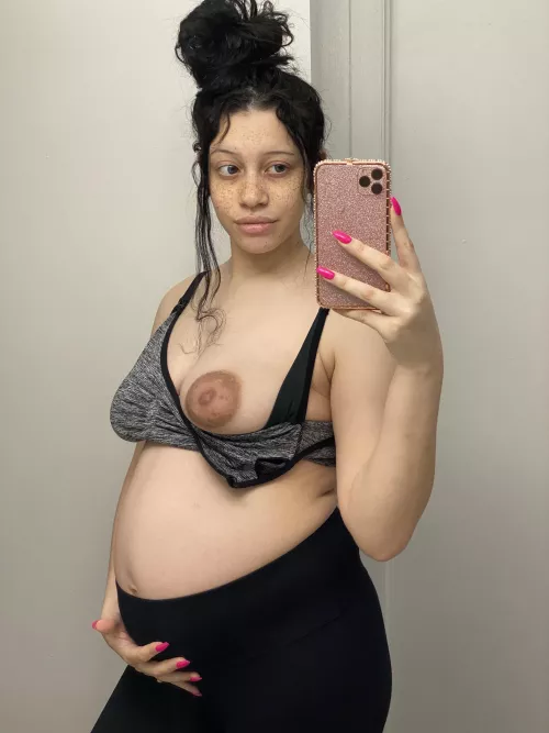 My nursing bra comes in clutch for easy access, suck mommy’s nipples??