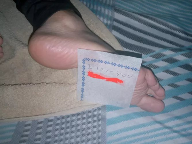 My oil heel or toes?