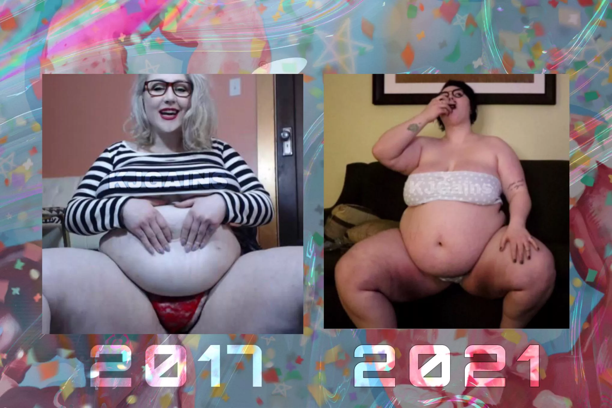 My overgrown blubbery gut is so close to fully covering my fat upper meow meow area. My next magic trick will be to gain so aggressively I make my chubby knees disappear. My overgrown blubbery gut is so close to fully covering my fat upper meow meow area. My next magic trick will be to gain so aggressively I make my chubby knees disappear.