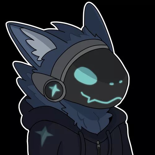 My proto boyo in a hoodie (art by me)