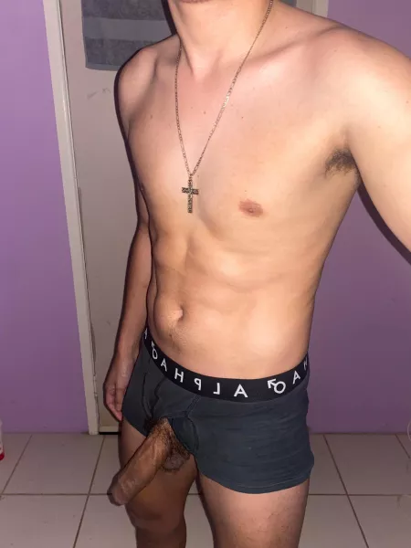 My semi dick needs a little suck